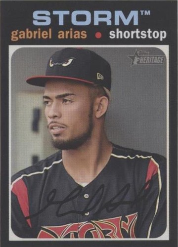 2020 Topps Heritage Minor League Edition - Gabriel Arias #176
