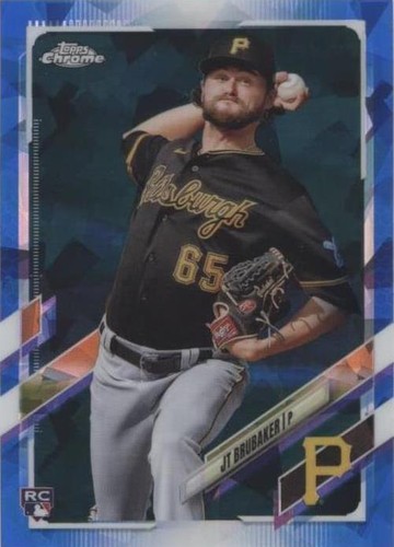2021 Topps Chrome Sapphire Edition - JT Brubaker #560