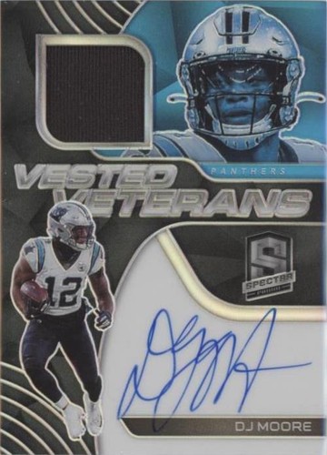 2020 Panini Spectra D.J. Moore #VV-DJ