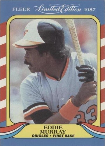 1987 Fleer Limited Edition Baseball Superstars - Eddie Murray #31