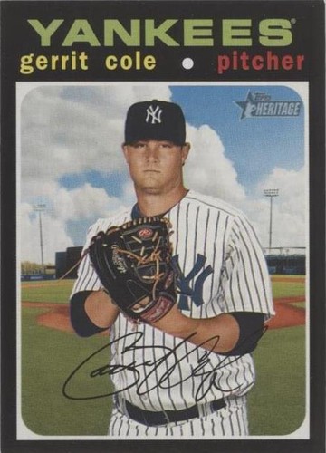 2020 Topps Heritage High Number - Gerrit Cole #501