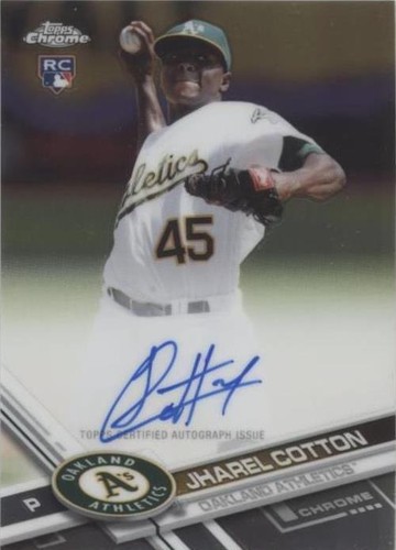 2017 Topps Chrome - Jharel Cotton #RA-JC