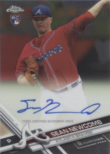 2017 Topps Chrome - Sean Newcomb #RA-SN