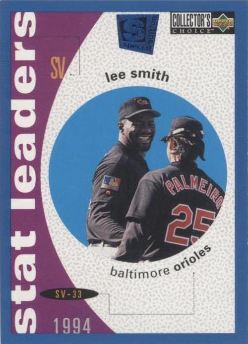 Upper Deck Collector's Choice 1995 edición especial - Lee Smith #144