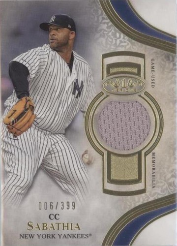 2021 Topps Tier One - C.C. Sabathia #T1R-CS