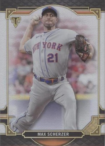 2022 Topps Triple Threads - Max Scherzer #91