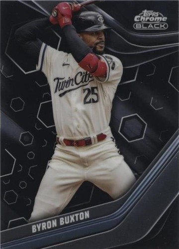 2015 Topps Chrome Byron Buxton #203 ROOKIE RC SP Minnesota
