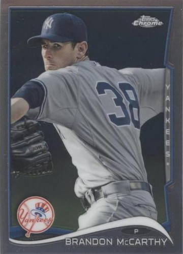 2014 Topps Chrome Update - Brandon McCarthy #MB-55
