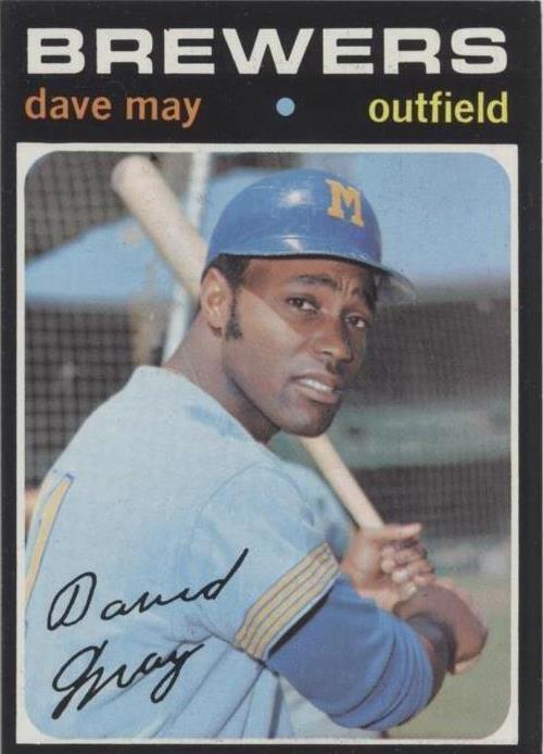 1971 Topps - Dave May #493