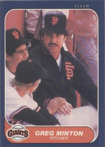 1986 Fleer - Greg Minton #549