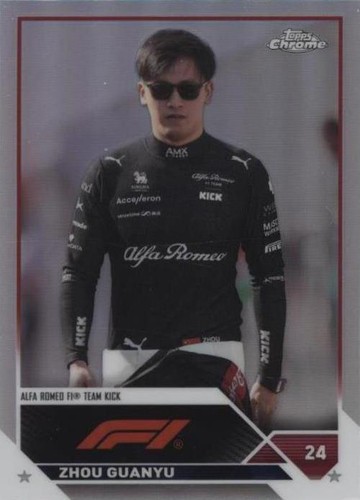 2023 Topps Chrome Formula 1 - Zhou Guanyu #59