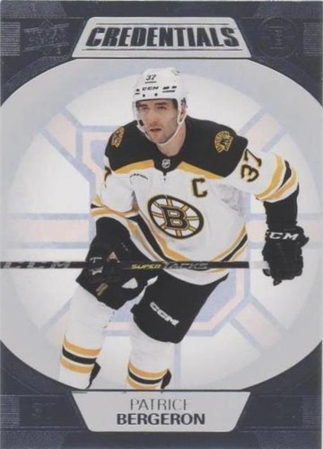 2022-23 Upper Deck Credentials - Patrice Bergeron #6