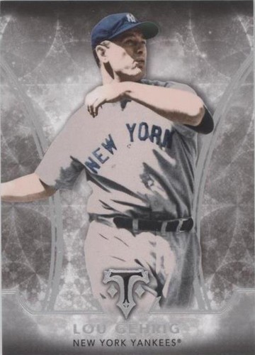 2015 Topps Triple Threads - Lou Gehrig #50