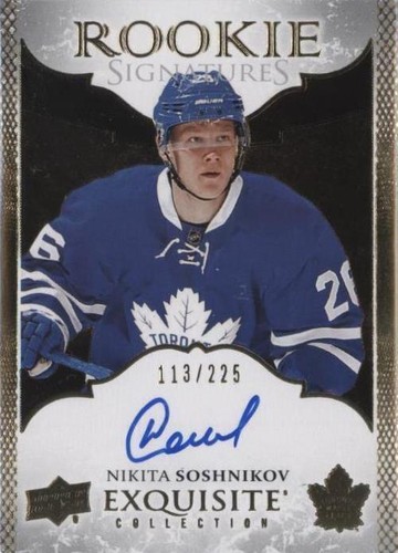 2016-17 Upper Deck Ice - Nikita Soshnikov #ERS-NI