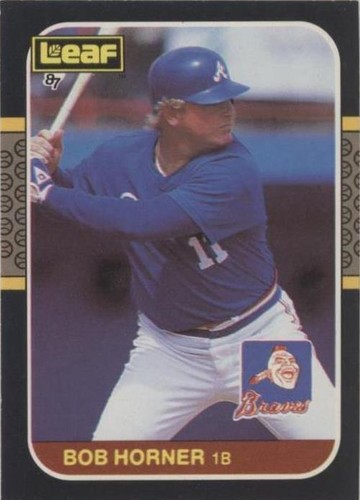 1987 Leaf Canadian - Bob Horner #136