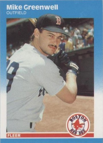 1987 Fleer Update - Mike Greenwell #U-37