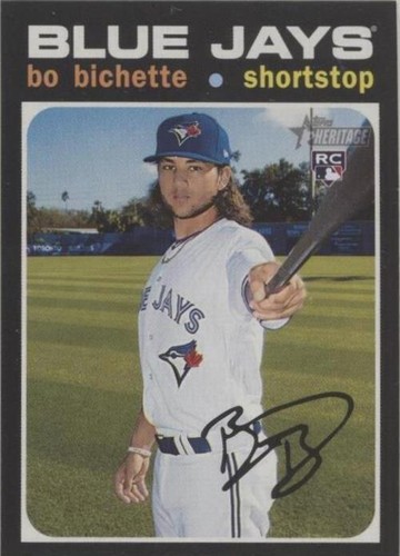 2020 Topps Heritage - Bo Bichette #52