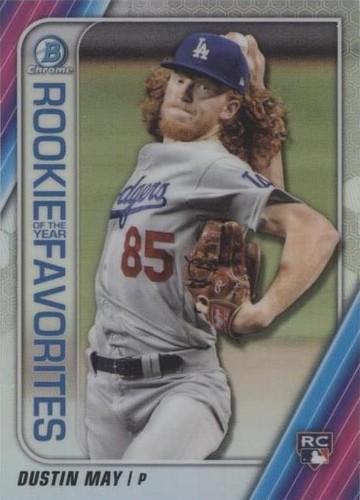 Dustin May RC 直筆サインカード Topps Bowman $_12.JPG
