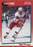 1991-92 Score Canadian - Rick Zombo #177