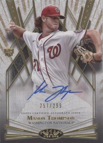 2022 Topps Tier One - Mason Thompson #BOA-MTN