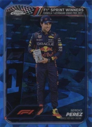 2024 Topps Chrome Sapphire Edition Formula 1 - Sergio Perez #148