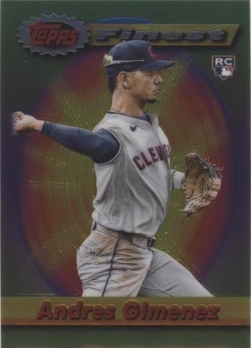 2021 Topps Finest Flashbacks - Andres Gimenez #85