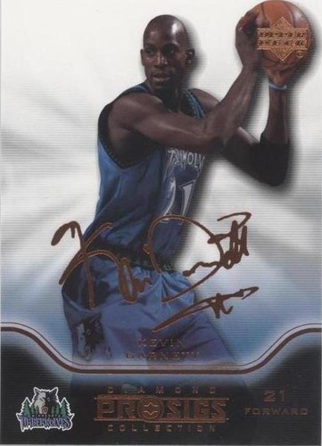 2004-05 Upper Deck Pro Sigs Diamond Collection - Kevin Garnett #50