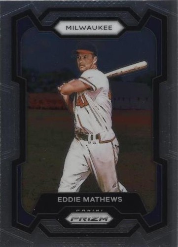 2024 Panini Prizm - Eddie Mathews #57
