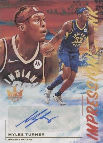 2021-22 Panini Court Kings - Myles Turner #II-MTN