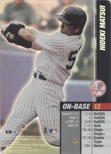 2003 MLB Showdown Trading Deadline - Hideki Matsui #130
