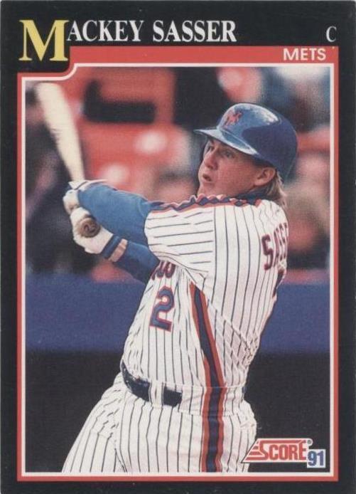 1991 Score - Mackey Sasser #307