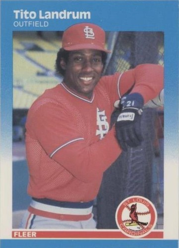 1987 Fleer - Tito Landrum #301