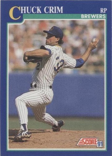1991 Score - Chuck Crim #99