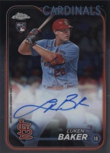2024 Topps Chrome - Luken Baker #RA-LB