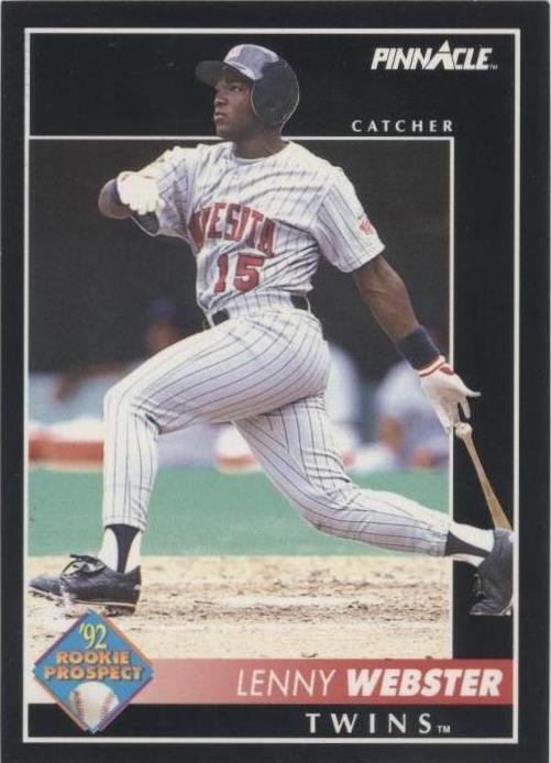 1992 Pinnacle - Lenny Webster #276