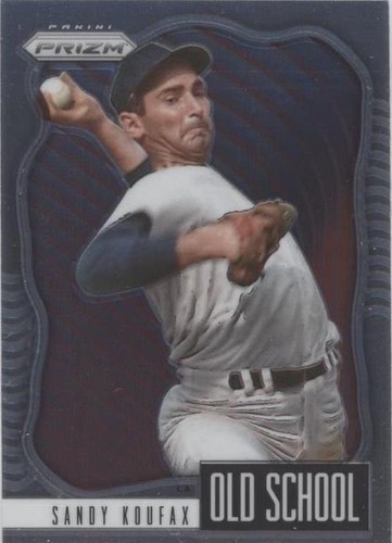 2021 Panini Mosaic Sandy Koufax Vintage Green Mosaic #V15