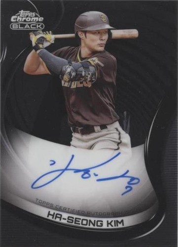 2022 Topps Chrome Black - Ha-Seong Kim #CBA-HSK