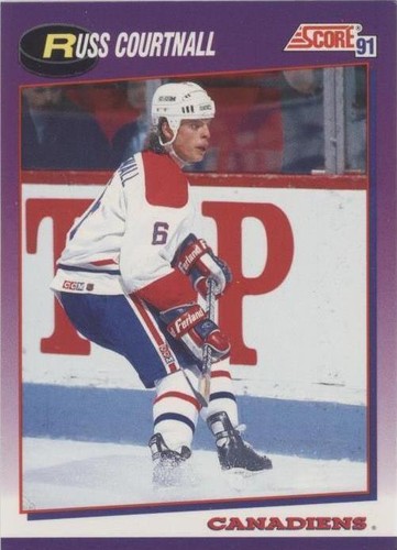 1991-92 Score American - Russ Courtnall #42