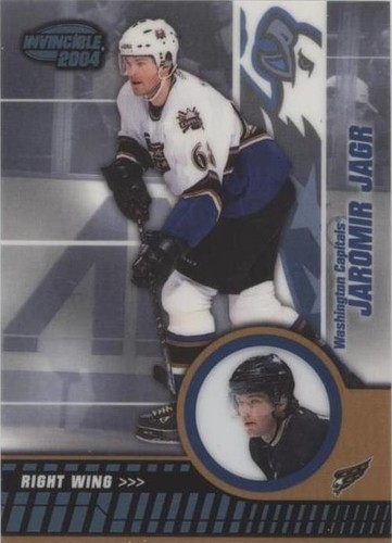 2003-04 Pacific Invincible - Jaromir Jagr #99