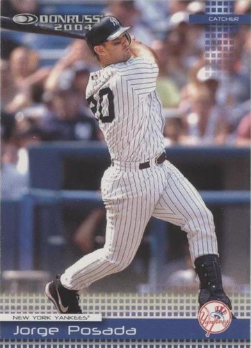 2004 Donruss - Jorge Posada #155