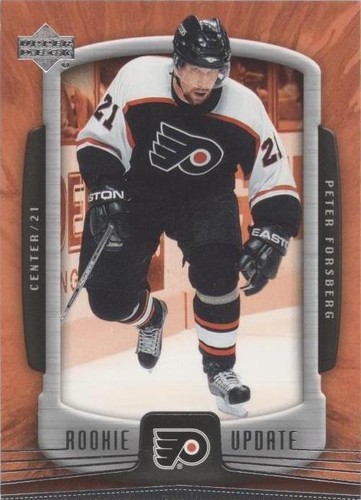 2005-06 Upper Deck Rookie Update - Peter Forsberg #70