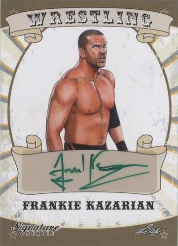2016 Leaf Signature Series Wrestling - Frankie Kazarian #27