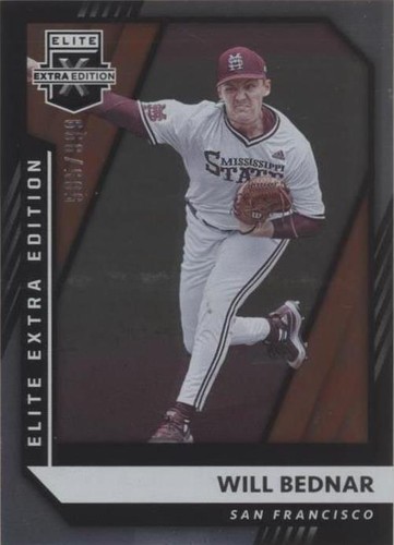2021 Panini Elite Extra Edition - Will Bednar #14