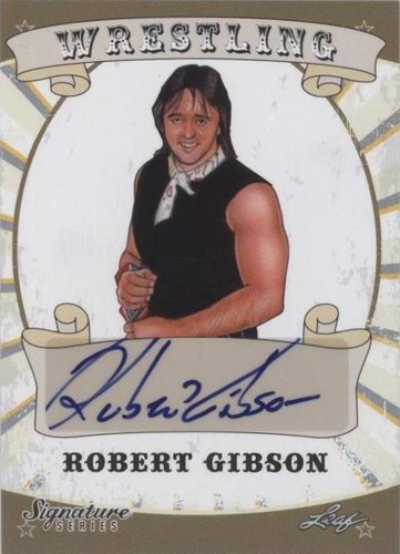 2016 Leaf Signature Series Wrestling - Robert Gibson #70