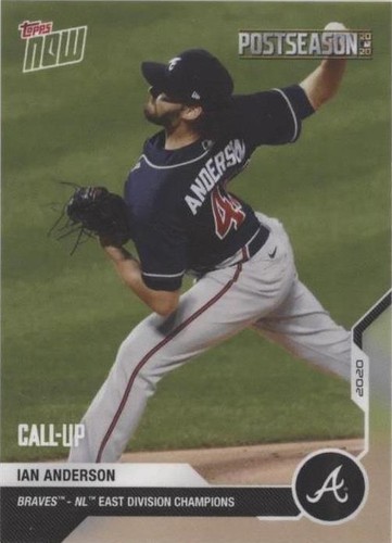 2020 Topps Now - Ian Anderson #PS-74
