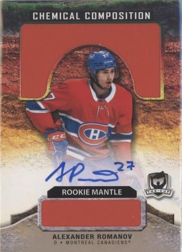 2020-21 Upper Deck The Cup - Alexander Romanov #CC-AR