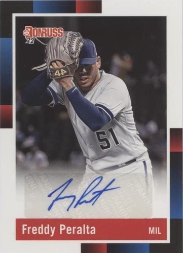 2022 Panini Donruss - Freddy Peralta #R88S-FP