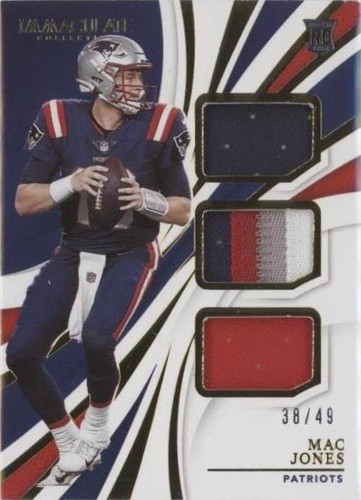 2021 Panini Immaculate Collection Mac Jones #ITJ-MJ