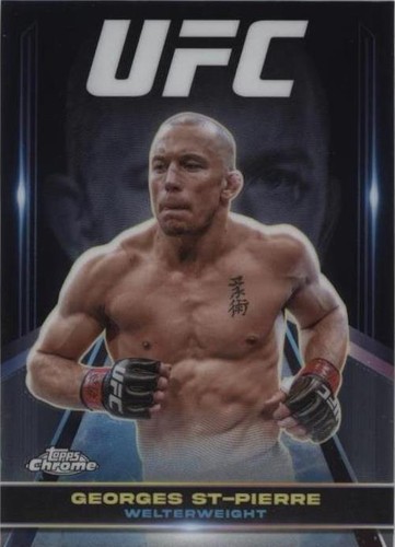 2024 Topps Chrome UFC - Georges St-Pierre #SUG-3