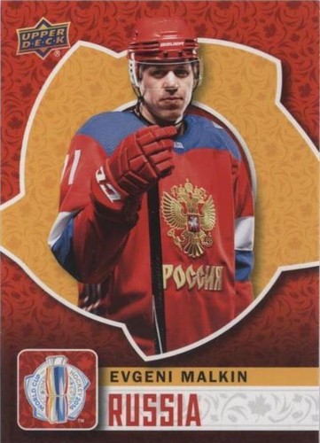 2016 Upper Deck World Cup of Hockey - Evgeni Malkin #WCH-35